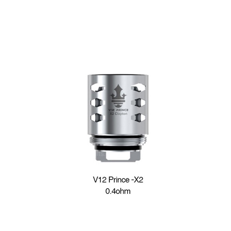 Résistances TFV12 Prince X2 Clapton par 3 - Smoktech