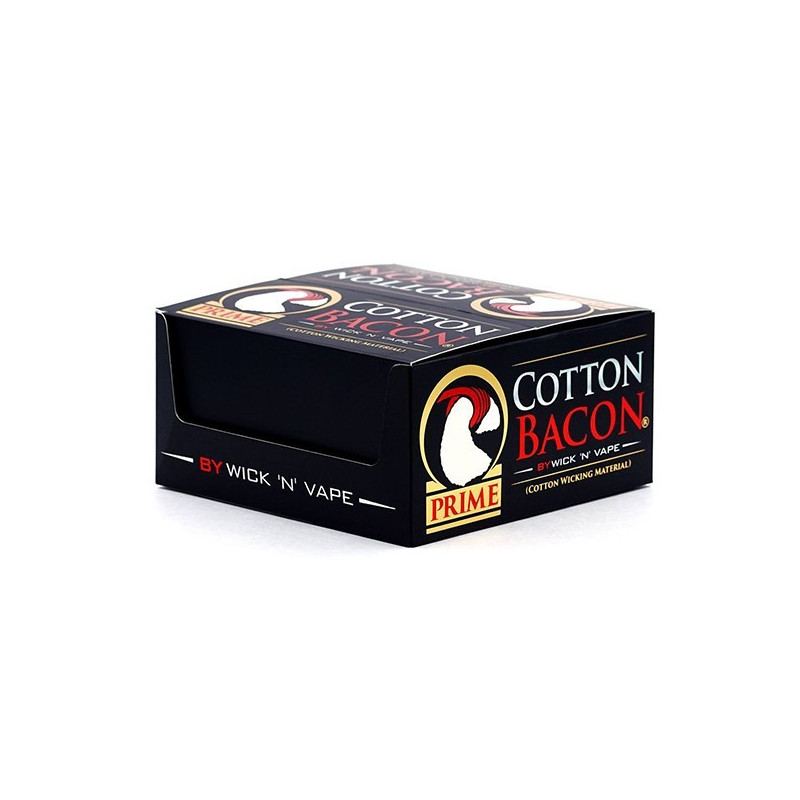Cotton Bacon Prime par boîte de 10 - WickNVape