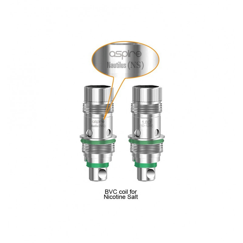 Résistances pour Nautilus AIO NicSalt - Aspire