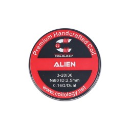 HandCrafted Coils Alien ( SS / Ni80 ) - Coilology