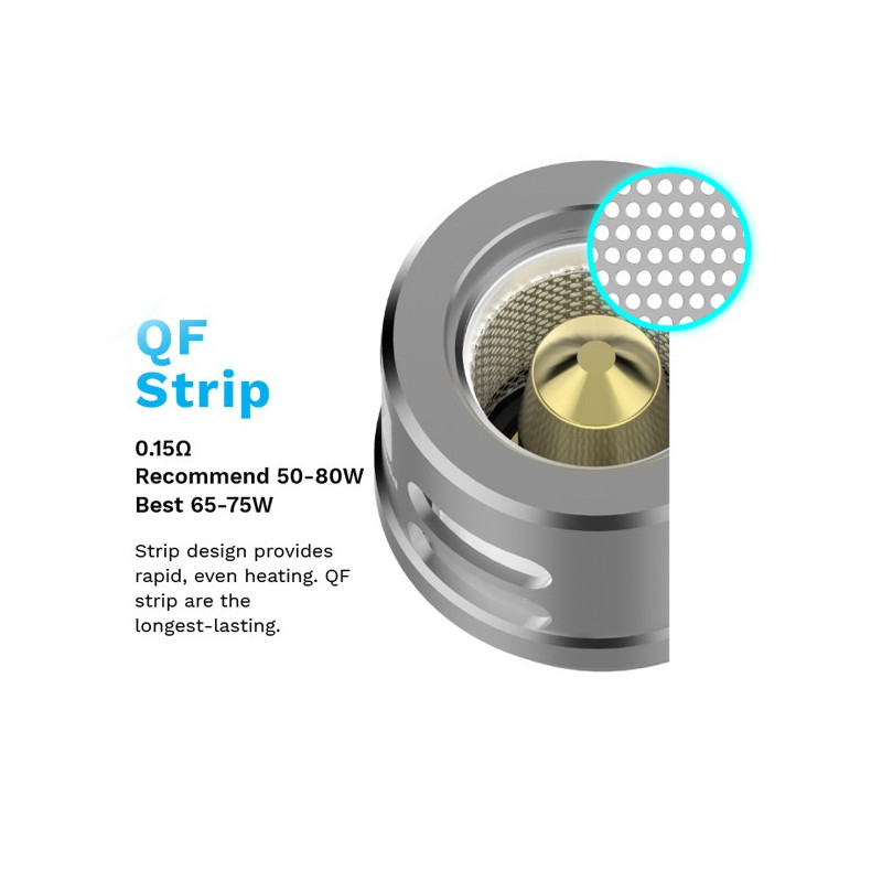 Résistances QF par 3 - Vaporesso