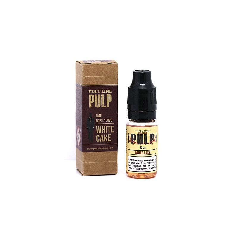 White Cake 10ML par 10 - Cult Line - Pulp