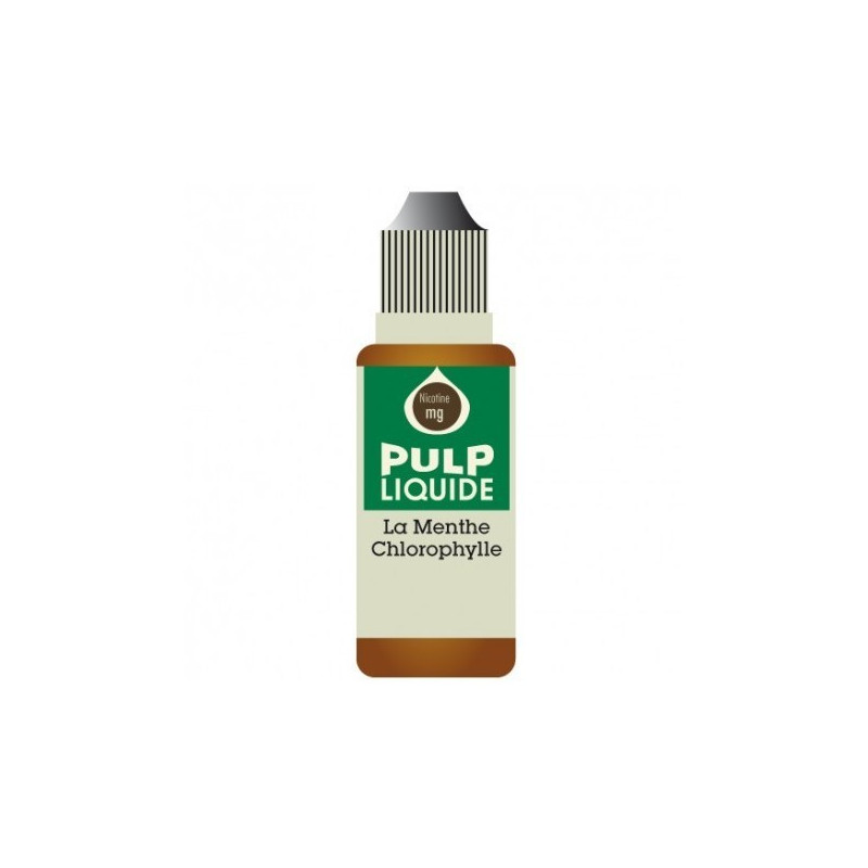 La Menthe Chlorophylle 10ML par 10 - Pulp Classic Menthe