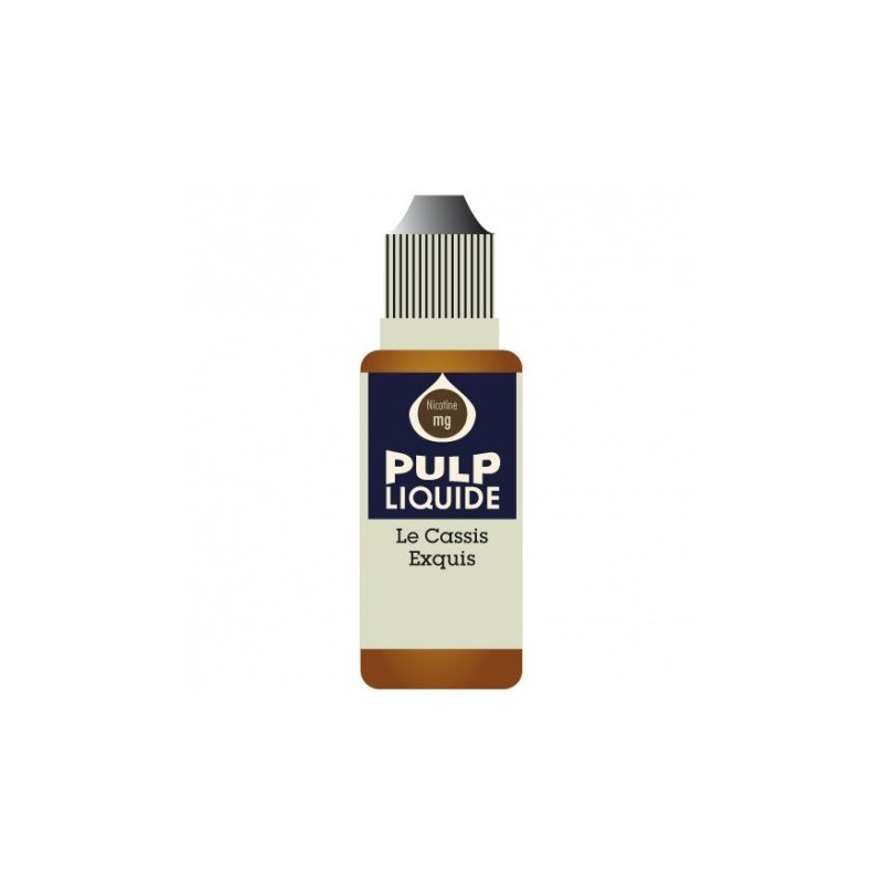 Le Cassis Exquis 10ML par 10 - Pulp Classic Fruit