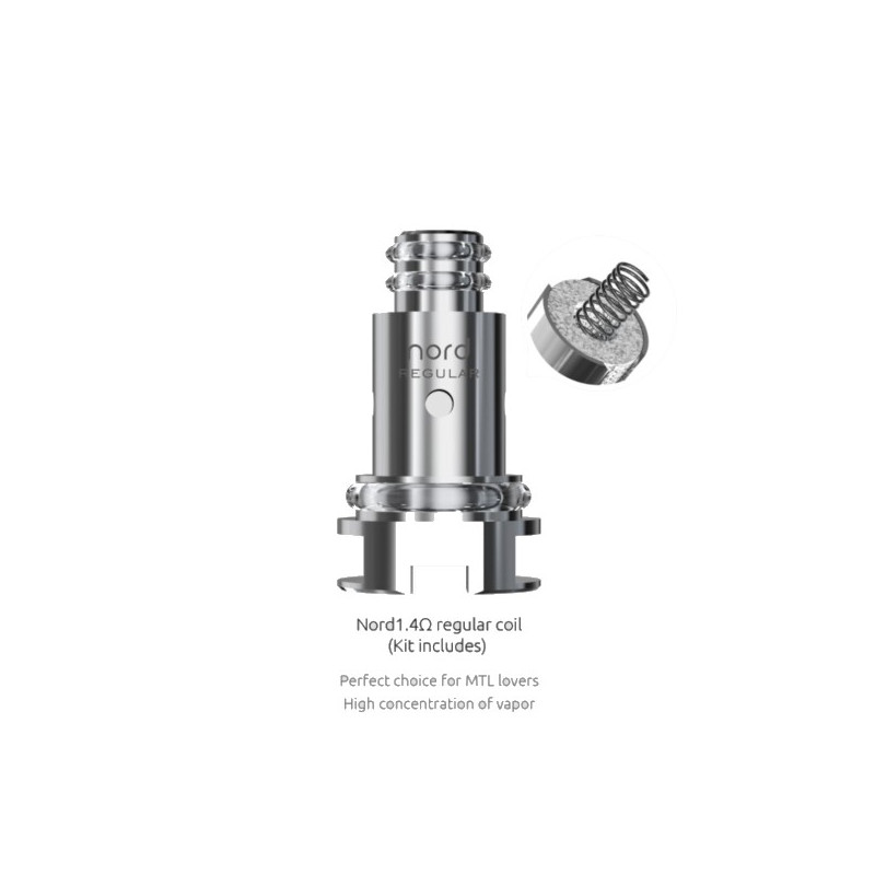 Résistances Nord par 5 Regular - Smoktech