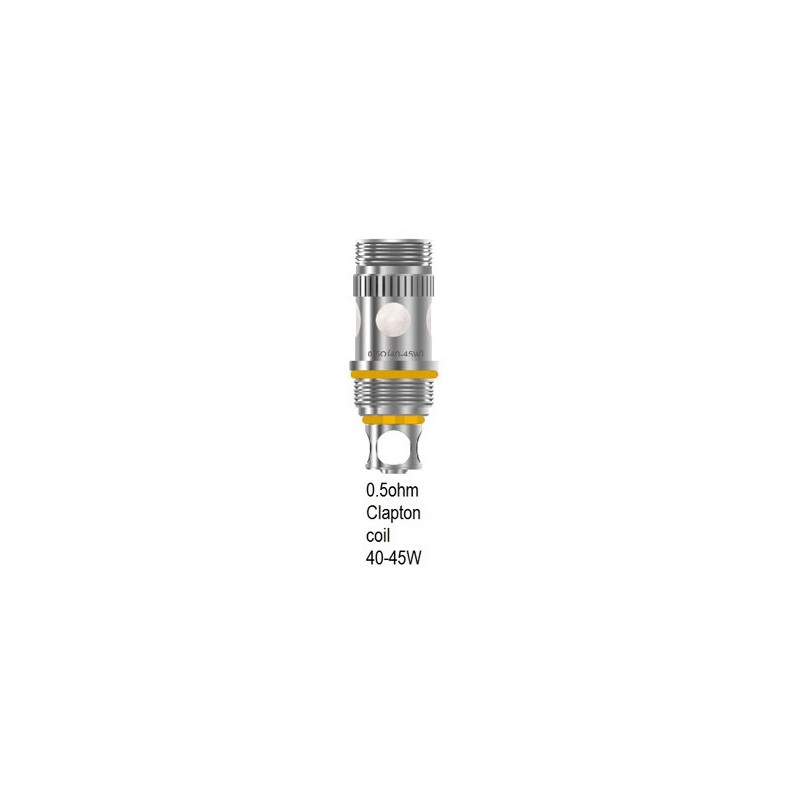 Résistances Triton par 5 0.5 ohms - Aspire