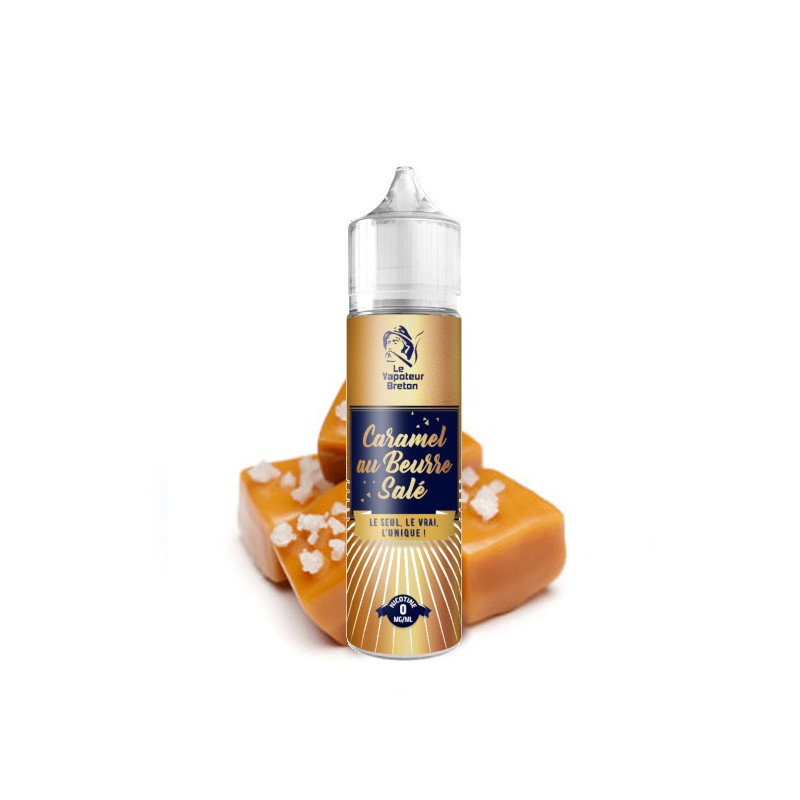 Mix'N'Vap - Caramel au beurre salé 50ML - Le Vapoteur Breton