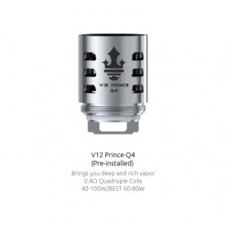 Résistances pour TFV12 Prince Q4 par 3 - Smoktech