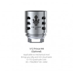 Résistances pour TFV12 Prince M4 par 3 - Smoktech