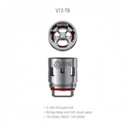 Résistances pour TFV12-T8 Par 3 - Smoktech