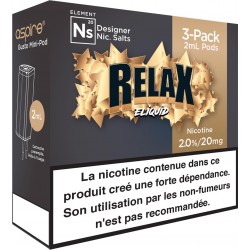 Pod NS Relax 3x2ml - Eliquid (GUSTO NS)