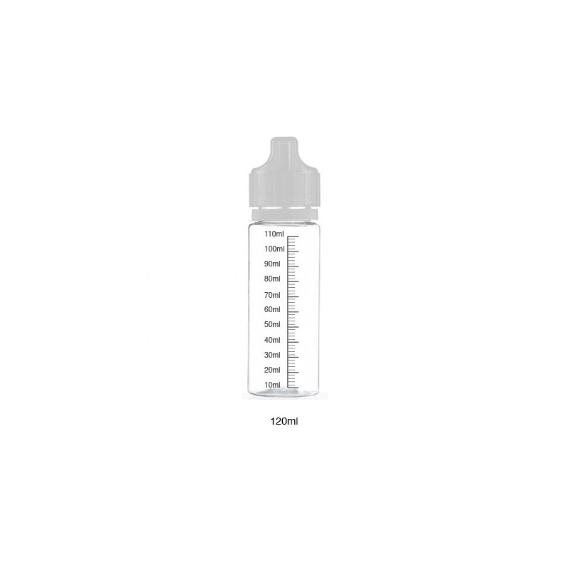 Bouteilles graduées 120ML par 20 - Freaks