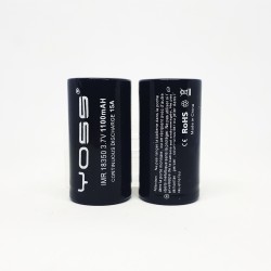 Accu 18350 par 2 - Yoss