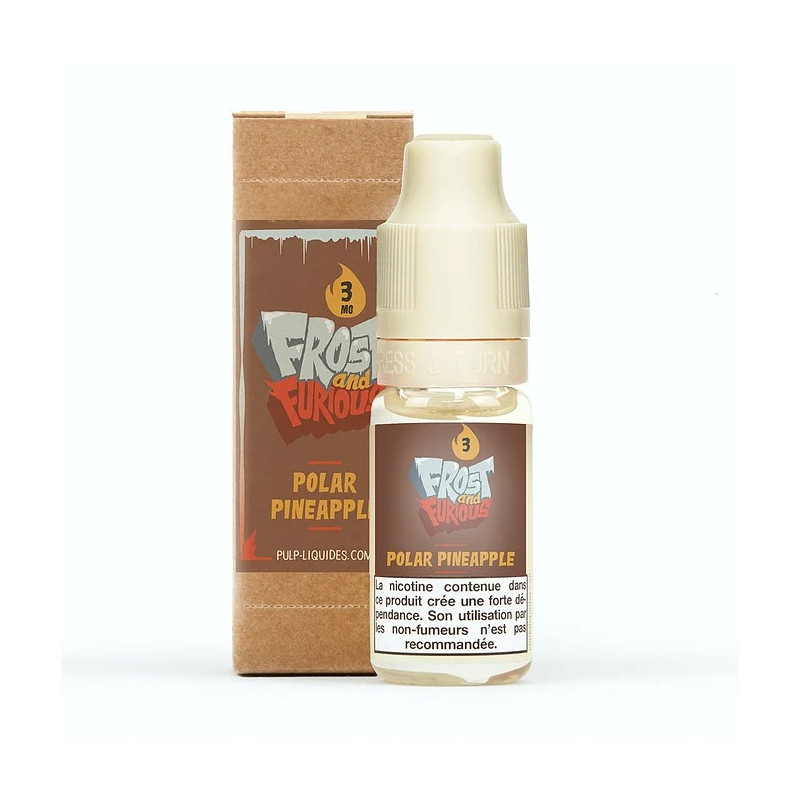 Polar Pineapple 10ML par 10 - Frost & Furious - Pulp