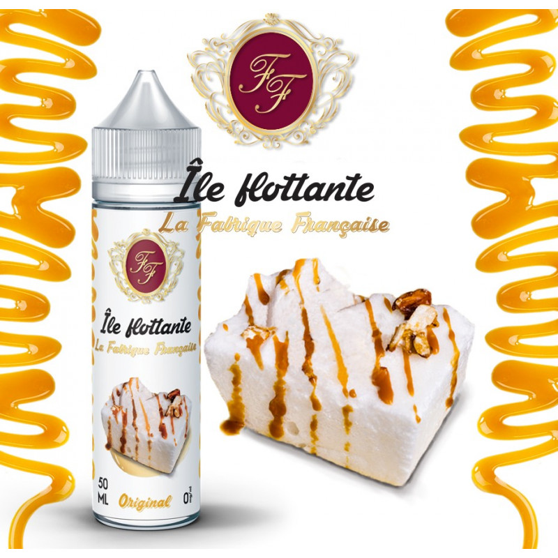 L'île Flottante 50ML + Booster 10ML - La Fabrique Française