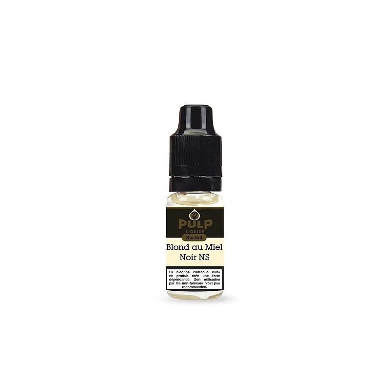 Pulp NS Blond au Miel Noir 10ML par 10 - Pulp Nic Salt