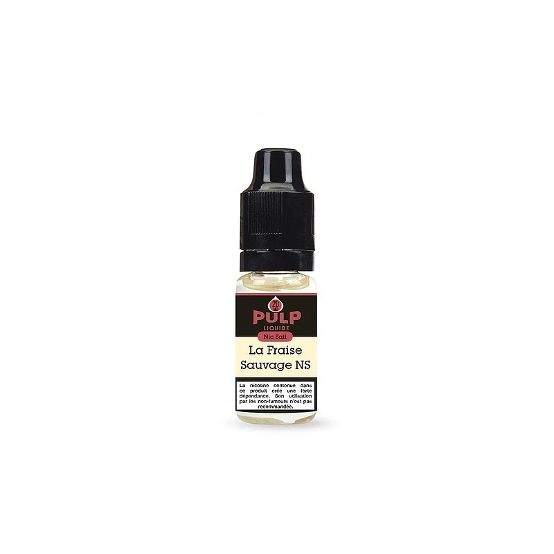 Pulp NS La Fraise Sauvage 10ML par 10 - Pulp Nic Salt