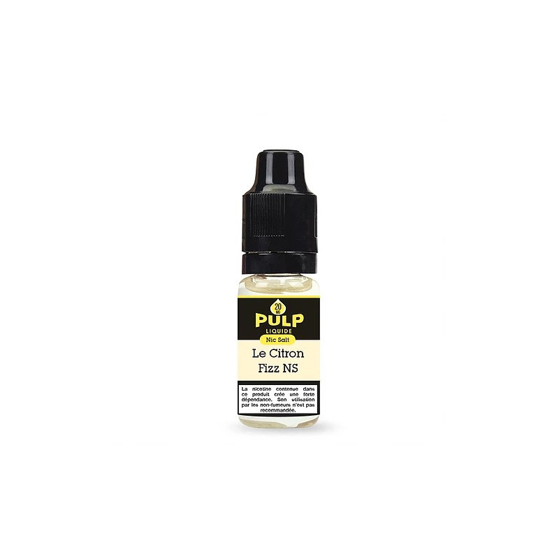 Pulp NS Le Citron Fizz 10ML par 10 - Pulp Nic Salt