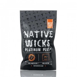Platinium Plus + cotton - Native Wicks
