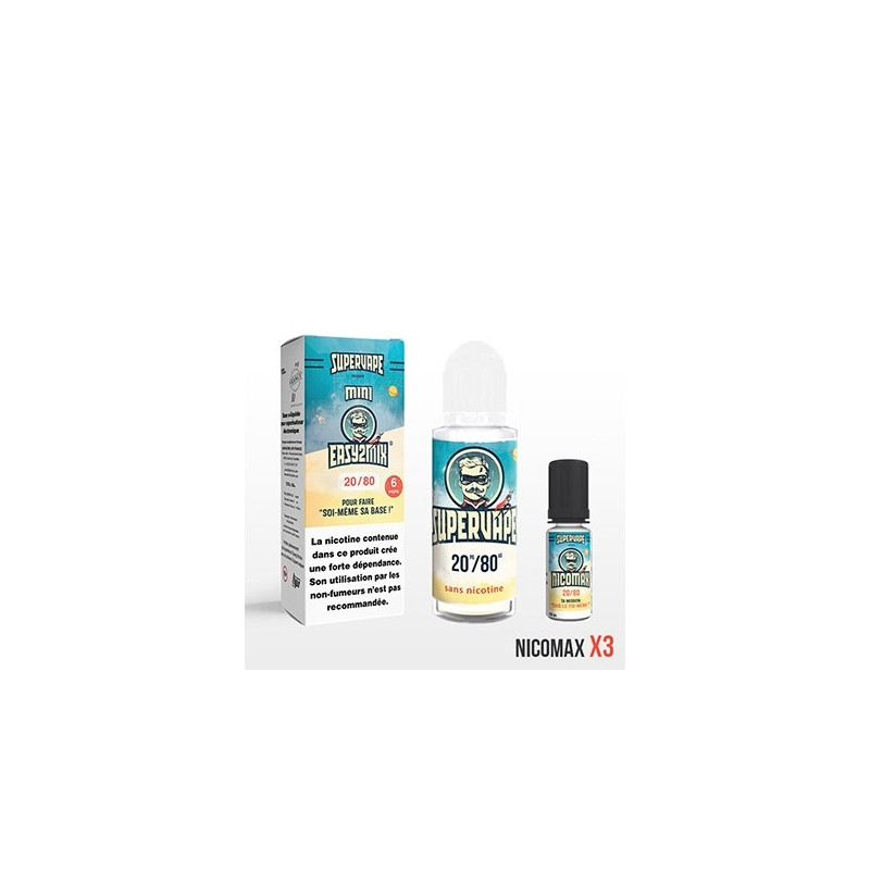 Kit DIY Mini Easy2Mix 20/80 - Le French Liquide