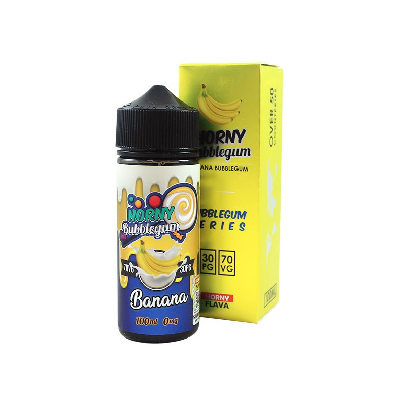 Horny Banana Bubblegum 100ML de chez Horny Flava