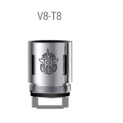 Résistances V8-T8 pour TFV8 / Par 5 - Smoktech