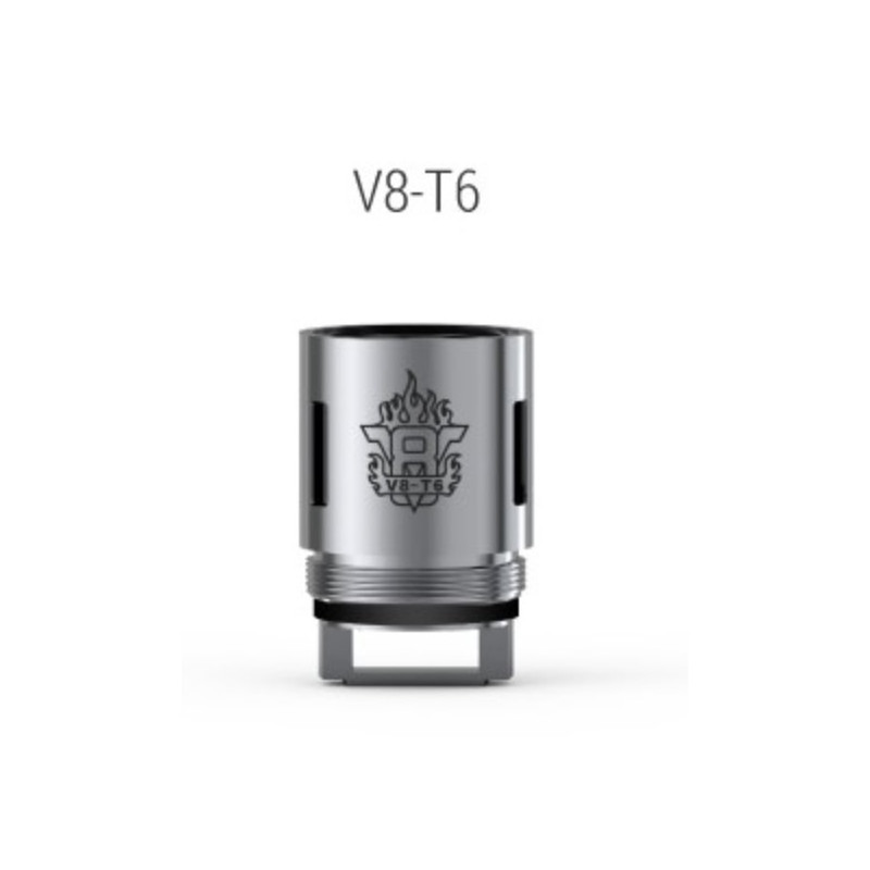 Résistances V8-T6 pour TFV8 / Par 5 - Smoktech