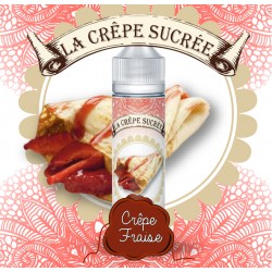 Crêpe Fraise 50ML + Booster 10ML - La Crêpe Sucrée