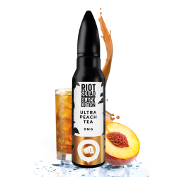 Ultra Peach Tea 50ML - Riot Squad Black Edition