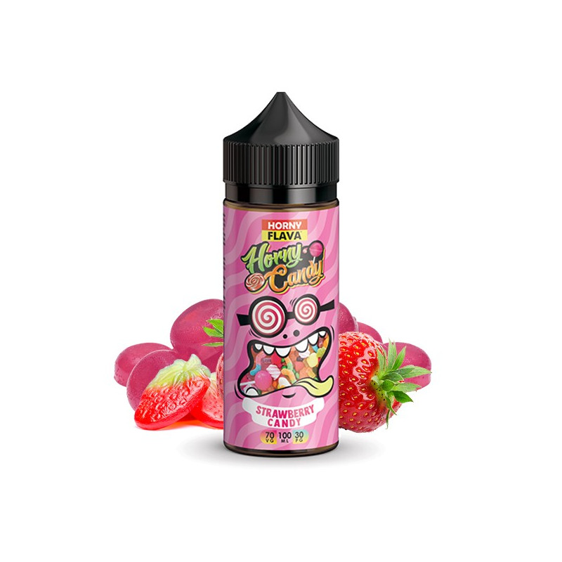 Strawberry Candy 100 ml - Horny Flava
