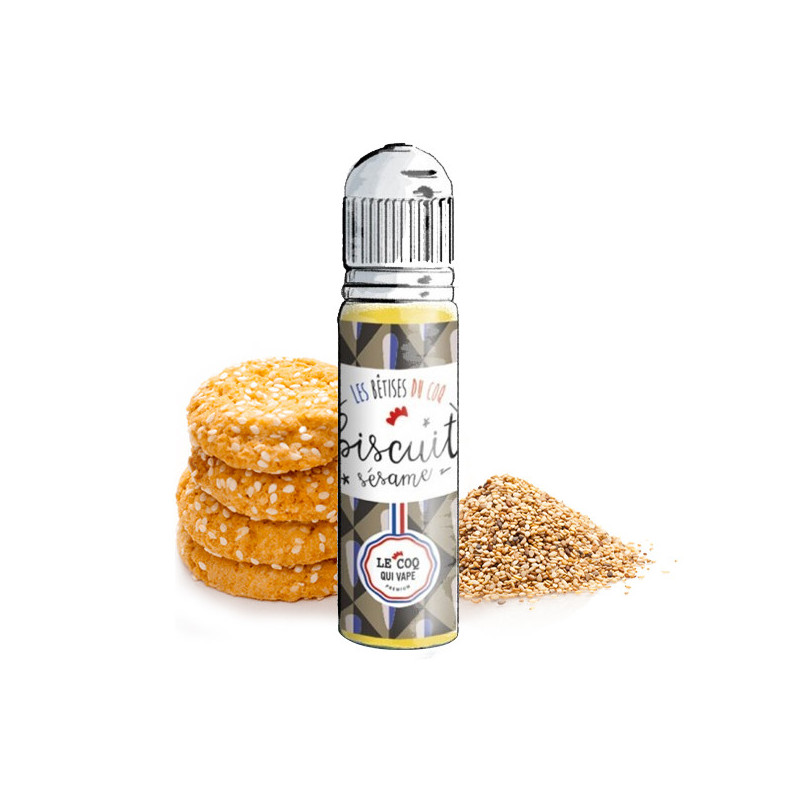 Biscuit Sésame 50ML - Les Bêtises du Coq