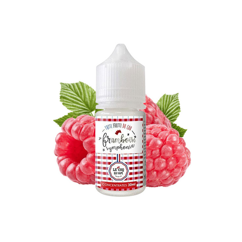 Framboise Symphonie Concentré 30ML - Tutti Frutti du Coq