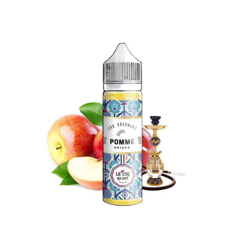 Pomme Shisha 50ML - Le Coq Gourmand