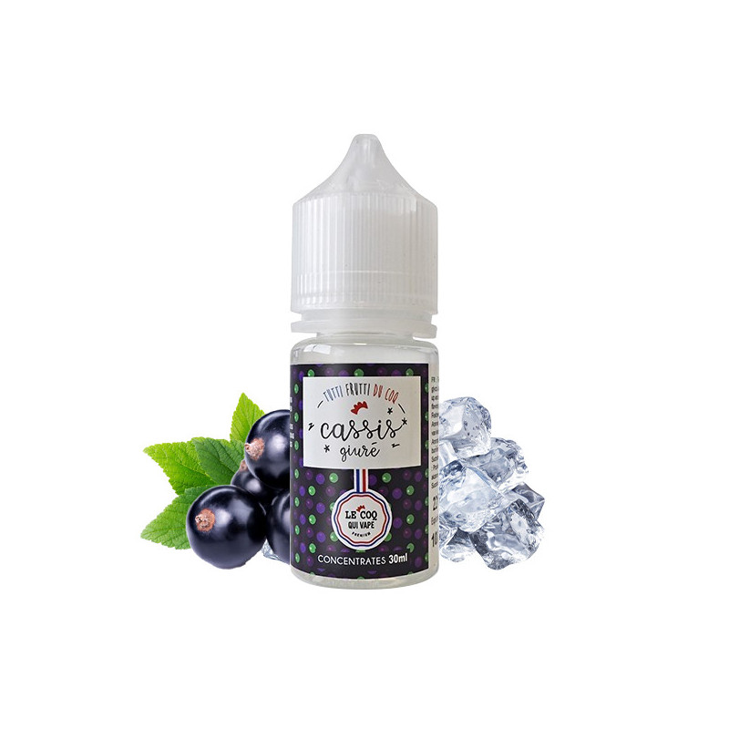 Cassis Givré Concentré 30ML - Tutti Frutti du Coq