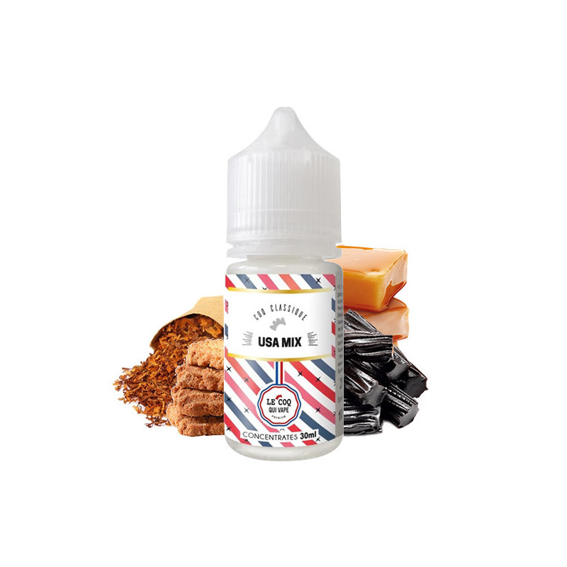 USA Mix Concentré 30ML - Le Coq qui Vape