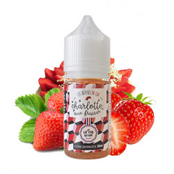 Charlotte aux Fraises Concentré 30ML - Les Bêtises du Coq