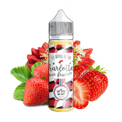 Charlotte aux fraises 50ML - Les Bêtises du Coq