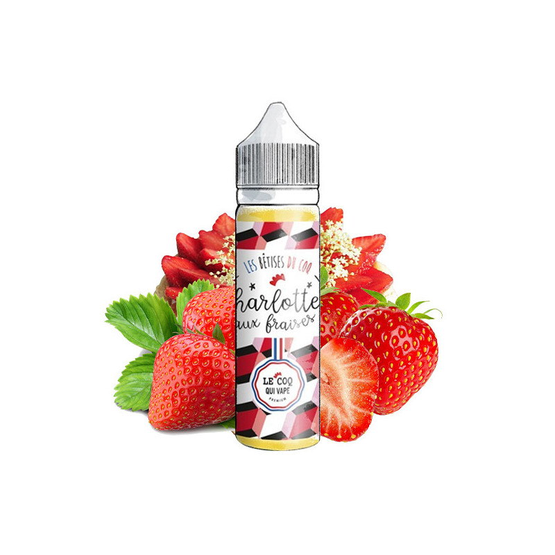 Fraise Symphonie 50ML - Les Bêtises du Coq