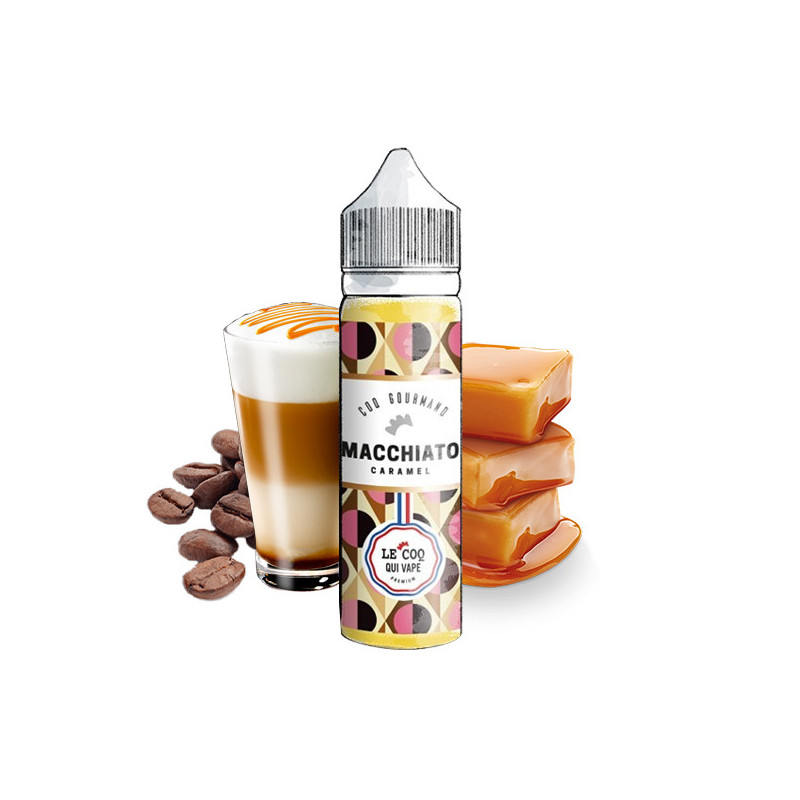 Macchiato Caramel 50ML - Le Coq Gourmand