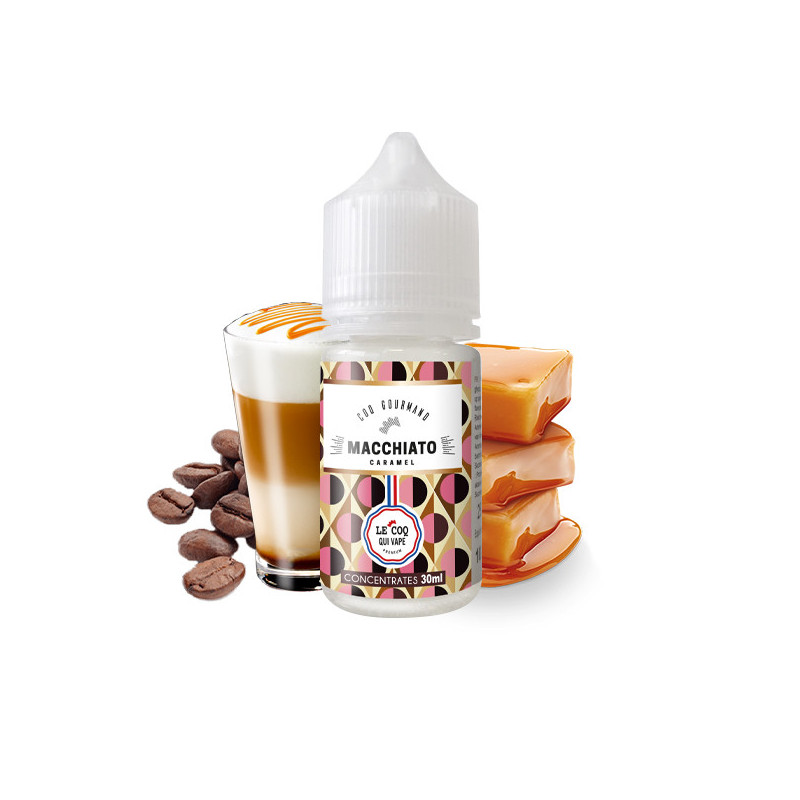 Macchiato Caramel Concentré 30ML - Le Coq Gourmand