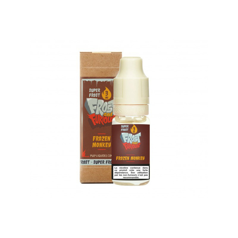 Frozen Monkey 10ML par 10 Super Frost - Frost & Furious - Pulp