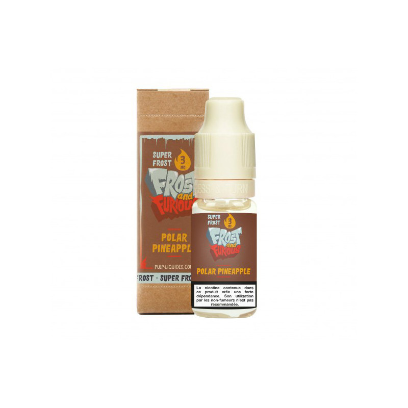 Polar Pineapple 10ML par 10 Super Frost - Frost & Furious - Pulp