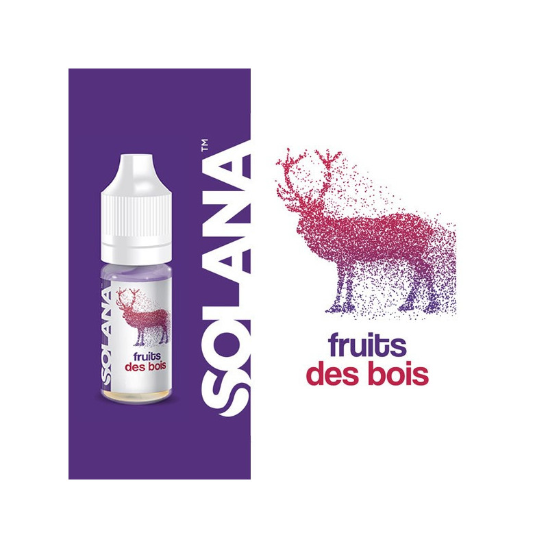 Fruits des bois 10ml par 10 - Solana