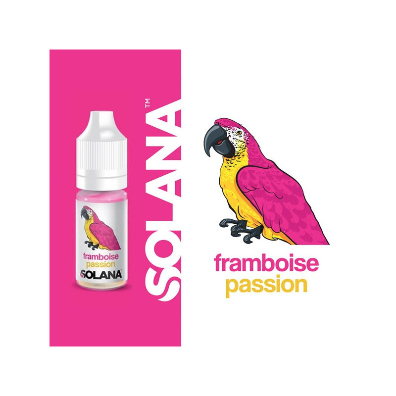 Framboise Passion 10ml par 10 - Solana