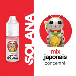 Mix Japonais concentré 10ml par 10 - Solana
