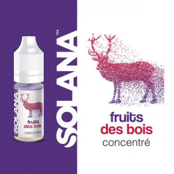 Fruits des bois concentré 10ml par 10 - Solana