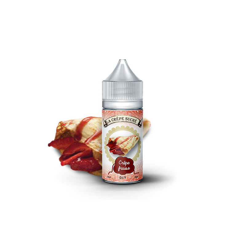 Crêpe Fraise concentré 30ml - La Crêpe Sucrée