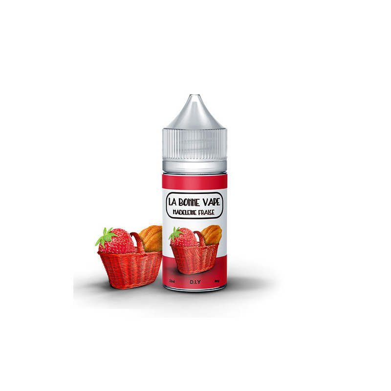 Madeleine Fraise concentré 30ml - La Bonne Vape