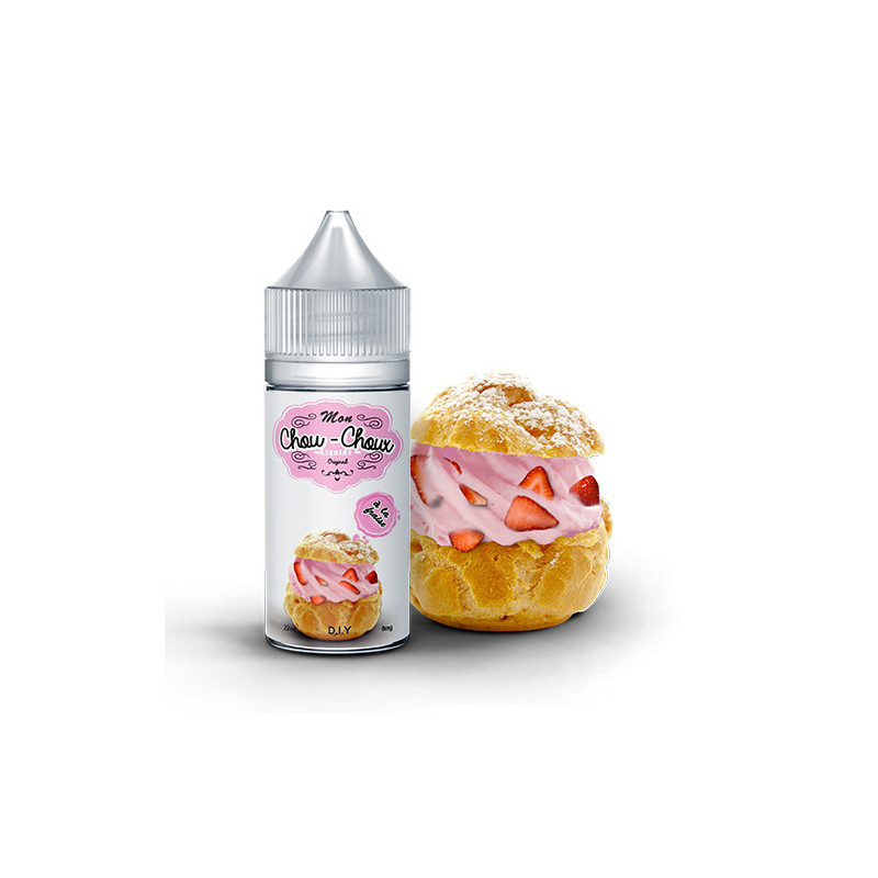 Chou à la Fraise concentré 30ml - Mon Chou-Choux