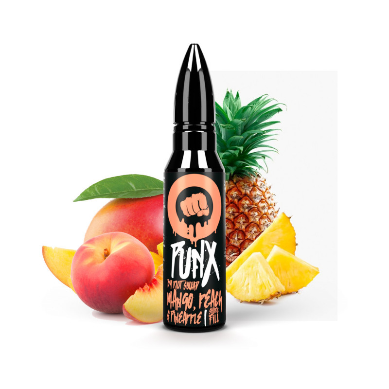 Punx - Mango, Pineapple & Peach 50ML - Riot Squad